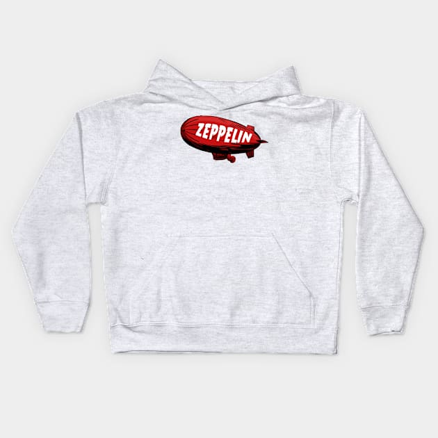 RED ZEPPELIN Kids Hoodie by theanomalius_merch